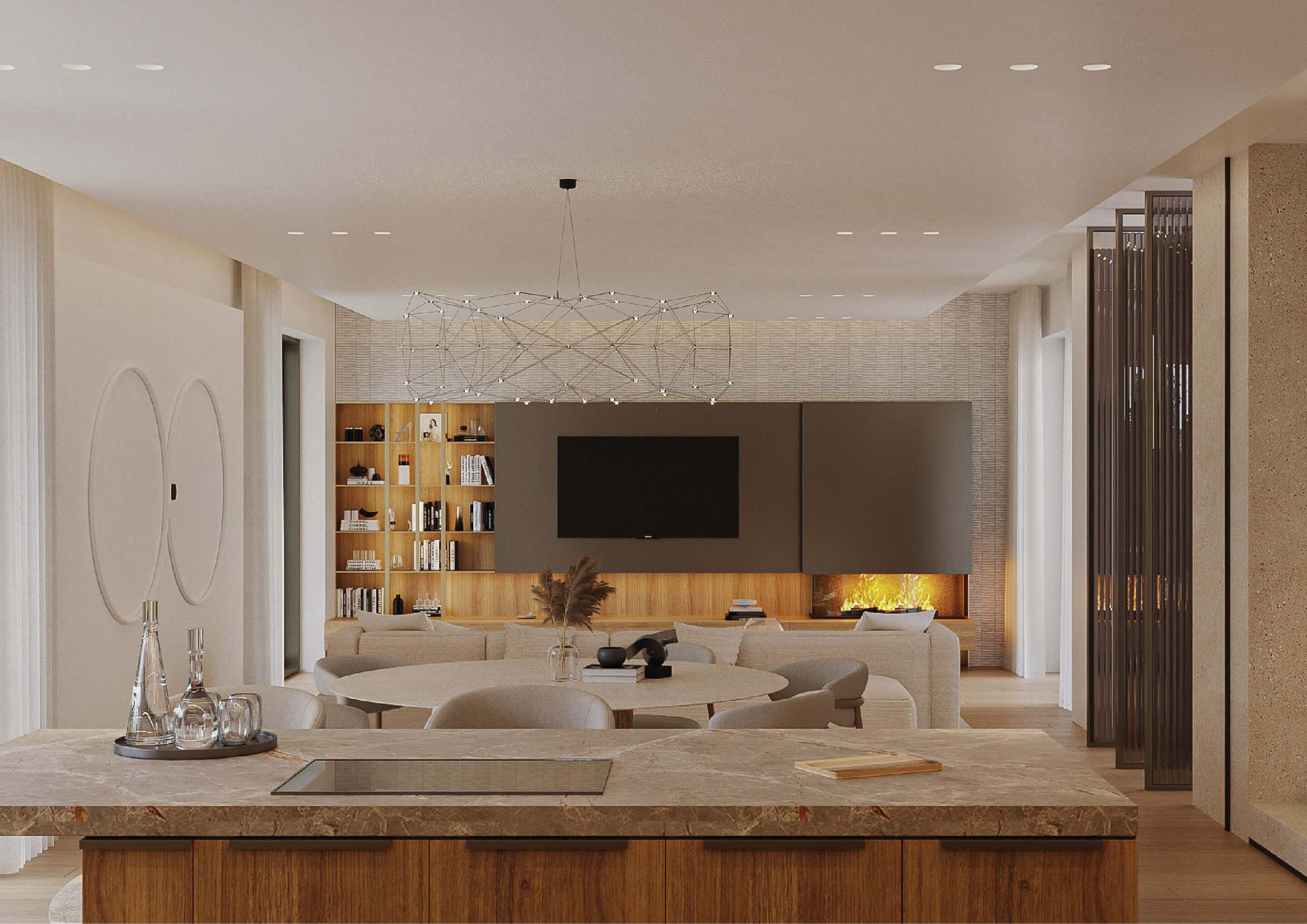 Vizualizace obytné části